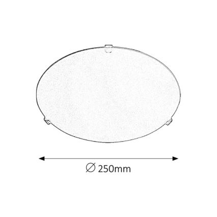 Rabalux 1803 - Φως οροφής SIMPLE 1xE27/60W/230V