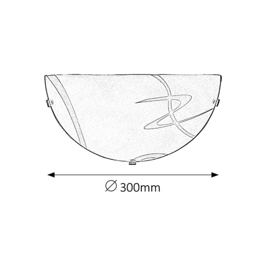 Rabalux - Φως τοίχου 1xE27/60W/230V