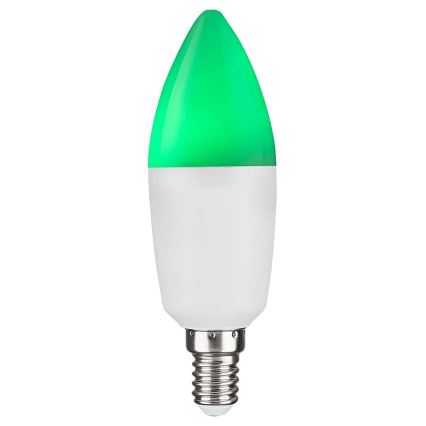 Rabalux - Λαμπτήρας LED RGB ρυθμιζόμενος C37 E14/5W/230V Wi-Fi 3000-6500K