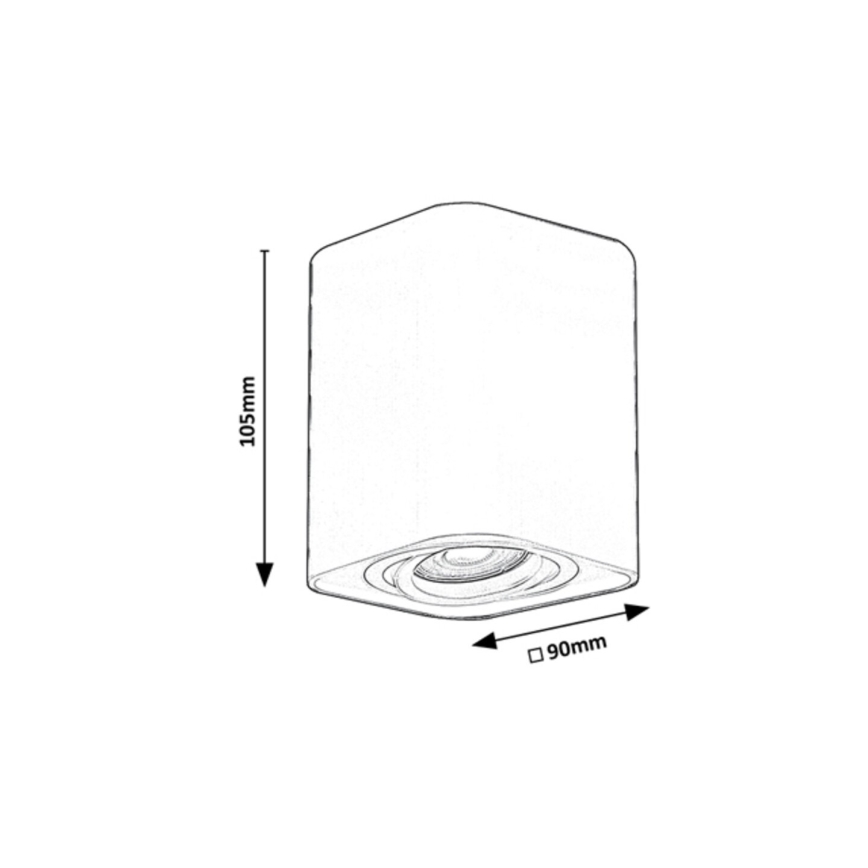 Rabalux - Φωτιστικό σποτ 1xGU10/42W/230V λευκό