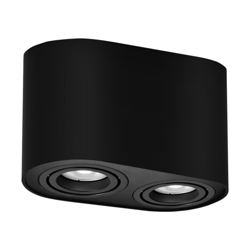 Rabalux - Φωτιστικό σποτ 2xGU10/42W/230V μαύρο