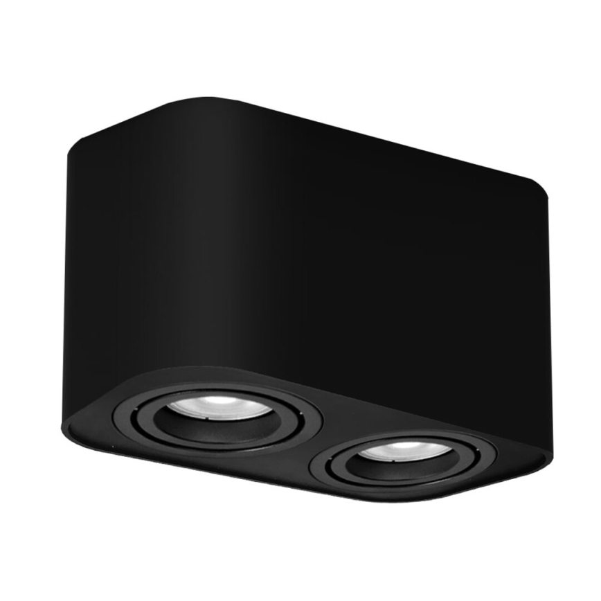 Rabalux - Φωτιστικό σποτ 2xGU10/42W/230V μαύρο