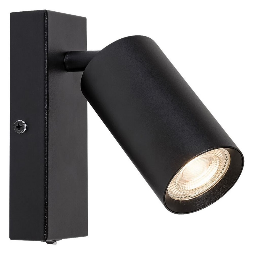 Rabalux - Επιτοίχιο φωτιστικό spot 1xGU10/25W/230V μαύρο