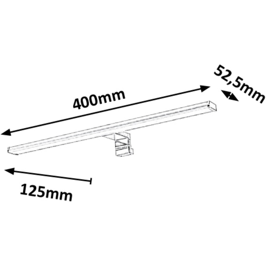 Rabalux - Φως καθρέφτη μπάνιου LED LED/8W/230V 40cm IP44