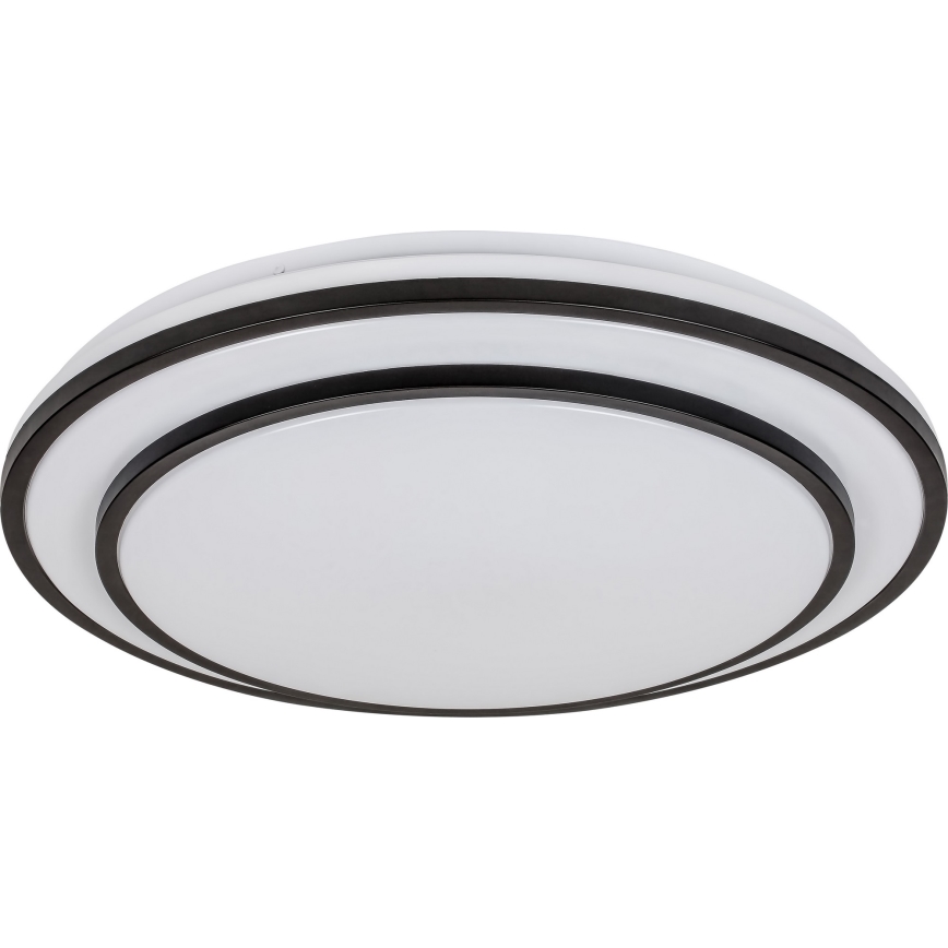 Rabalux - Φωτιστικό οροφής LED Dimmable LED/40W/230V 3000-6500K μαύρο + τηλεχειριστήριο