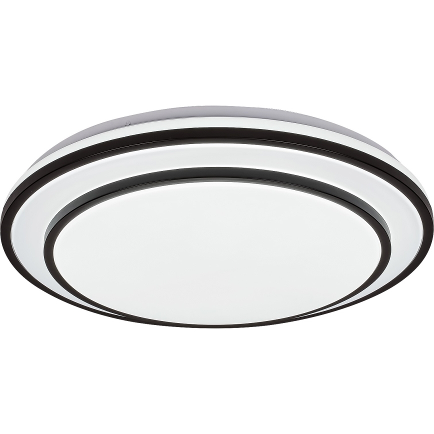 Rabalux - Φωτιστικό οροφής LED Dimmable LED/40W/230V 3000-6500K μαύρο + τηλεχειριστήριο