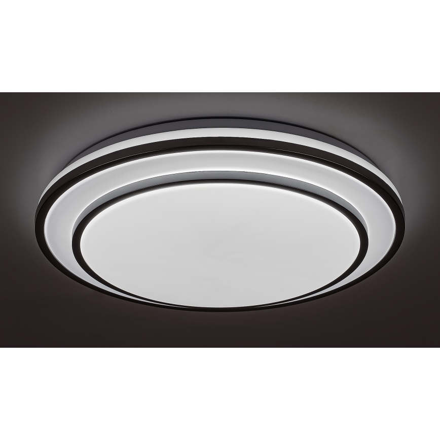 Rabalux - Φωτιστικό οροφής LED Dimmable LED/40W/230V 3000-6500K ασημί + τηλεχειριστήριο