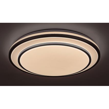 Rabalux - Φωτιστικό οροφής LED Dimmable LED/40W/230V 3000-6500K ασημί + τηλεχειριστήριο