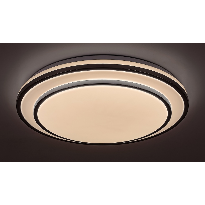 Rabalux - Φωτιστικό οροφής LED Dimmable LED/40W/230V 3000-6500K ασημί + τηλεχειριστήριο