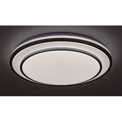 Rabalux - Φωτιστικό οροφής LED Dimmable LED/40W/230V 3000-6500K ασημί + τηλεχειριστήριο