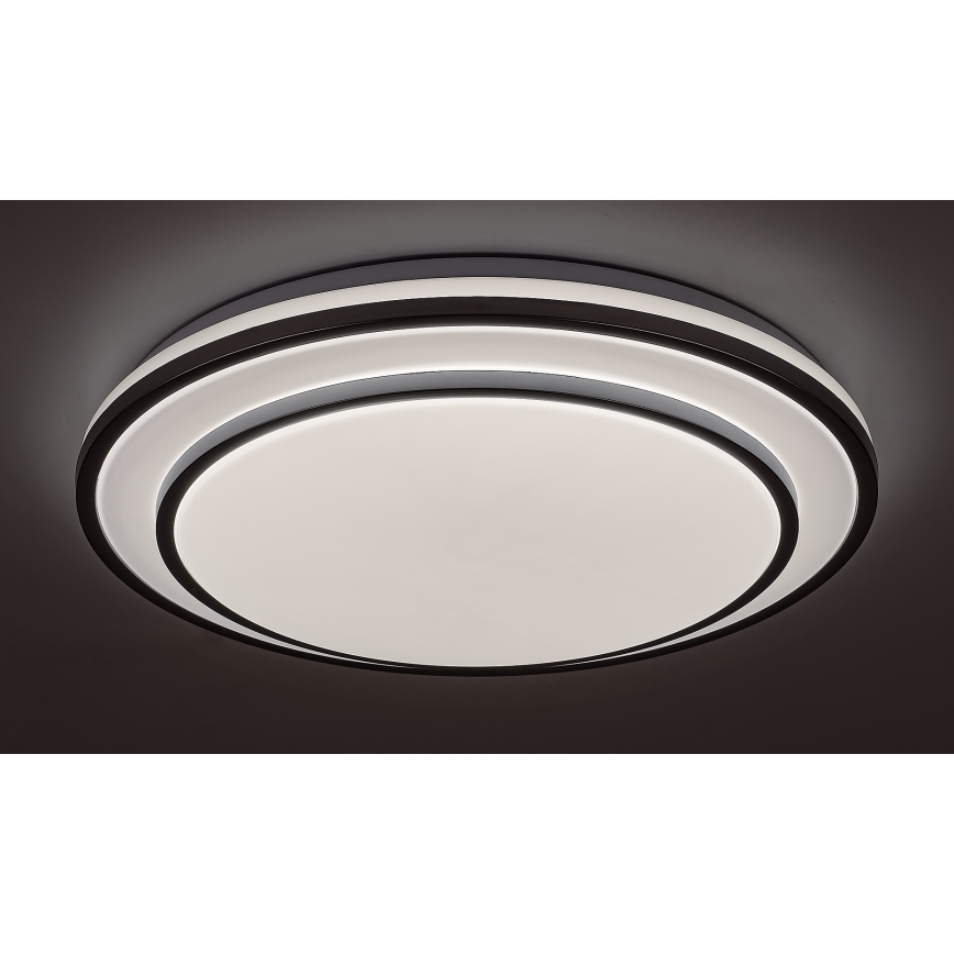 Rabalux - Φωτιστικό οροφής LED Dimmable LED/40W/230V 3000-6500K ασημί + τηλεχειριστήριο