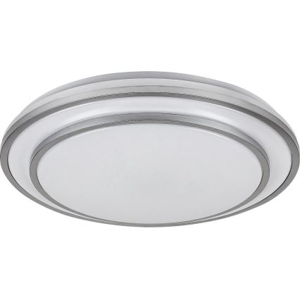 Rabalux - Φωτιστικό οροφής LED Dimmable LED/40W/230V 3000-6500K ασημί + τηλεχειριστήριο