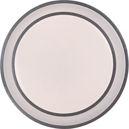 Rabalux - Φωτιστικό οροφής LED Dimmable LED/40W/230V 3000-6500K ασημί + τηλεχειριστήριο