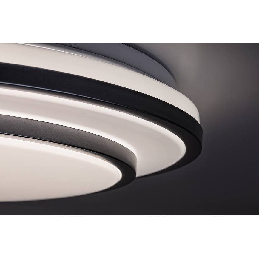 Rabalux - Φωτιστικό οροφής LED Dimmable LED/40W/230V 3000-6500K ασημί + τηλεχειριστήριο