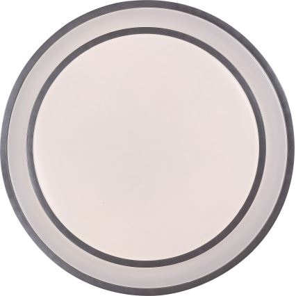 Rabalux - Φωτιστικό οροφής LED Dimmable LED/40W/230V 3000-6500K ασημί + τηλεχειριστήριο