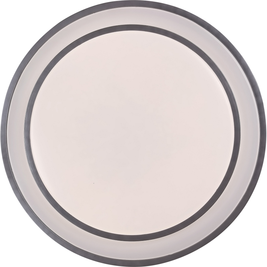 Rabalux - Φωτιστικό οροφής LED Dimmable LED/40W/230V 3000-6500K ασημί + τηλεχειριστήριο