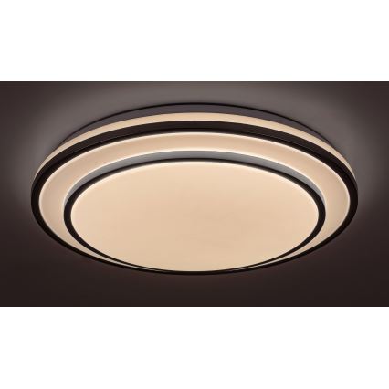 Rabalux - Φωτιστικό οροφής LED Dimmable LED/40W/230V 3000-6500K ασημί + τηλεχειριστήριο