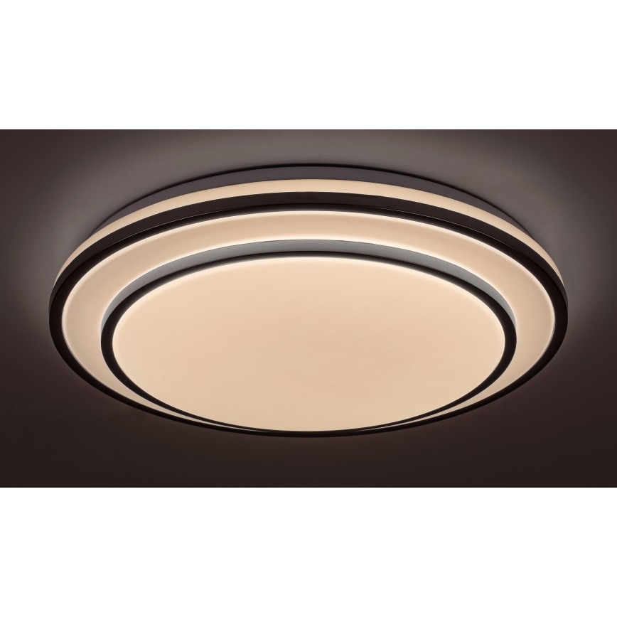 Rabalux - Φωτιστικό οροφής LED Dimmable LED/40W/230V 3000-6500K ασημί + τηλεχειριστήριο