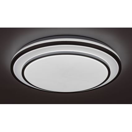 Rabalux - Φωτιστικό οροφής LED Dimmable LED/40W/230V 3000-6500K ασημί + τηλεχειριστήριο
