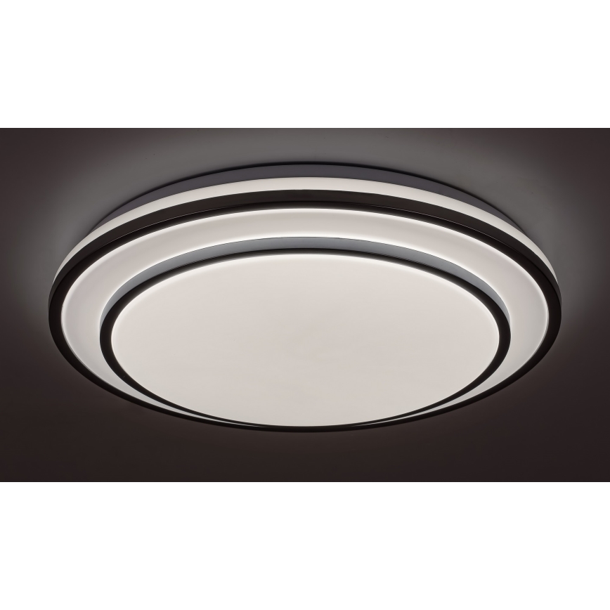 Rabalux - Φωτιστικό οροφής LED Dimmable LED/40W/230V 3000-6500K ασημί + τηλεχειριστήριο
