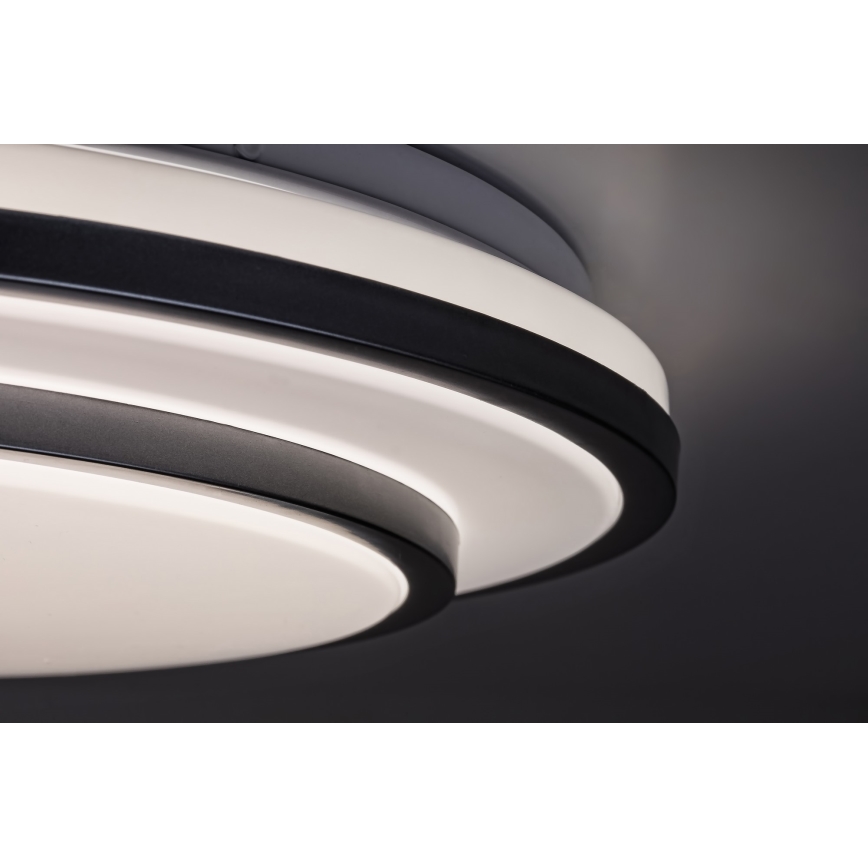 Rabalux - Φωτιστικό οροφής LED Dimmable LED/40W/230V 3000-6500K ασημί + τηλεχειριστήριο