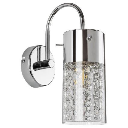 Rabalux - Επιτοίχιο φωτιστικό μπάνιου 1xE14/40W/230V IP44 γυαλιστερό χρώμιο