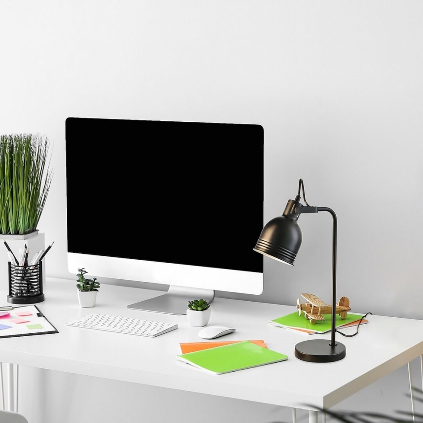 Rabalux - Επιτραπέζιο φωτιστικό 1xE14/25W/230V μαύρο