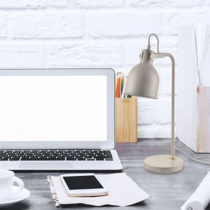 Rabalux - Επιτραπέζιο φωτιστικό 1xE14/25W/230V μπεζ