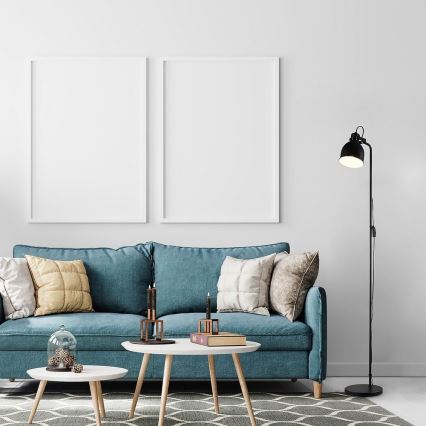 Rabalux - Επιδαπέδιο φωτιστικό 1xE27/40W/230V μαύρο