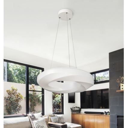 Rabalux - LED  Κρεμαστό φωτιστικό οροφής LED/24W/230V λευκό