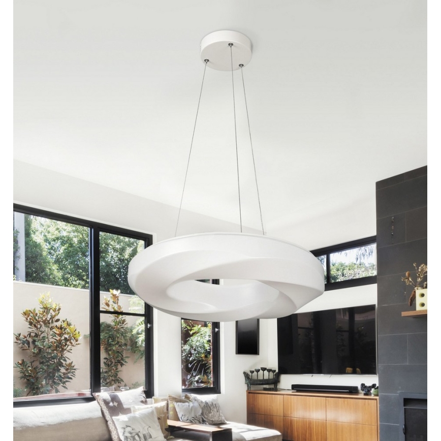 Rabalux - LED  Κρεμαστό φωτιστικό οροφής LED/24W/230V λευκό