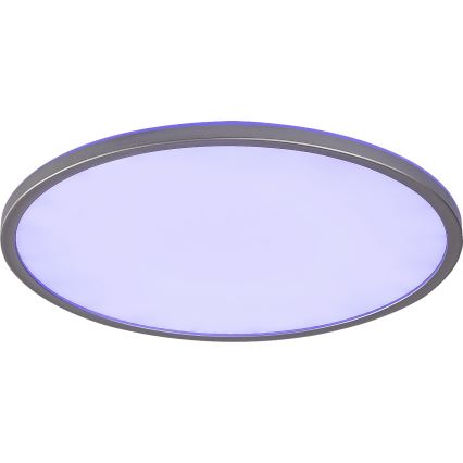 Rabalux - LED RGB Ρυθμιζόμενο φωτιστικό οροφής LED/22W/230V Wi-Fi Tuya + τηλεχειριστήριο διάμ. 41,5 εκ.