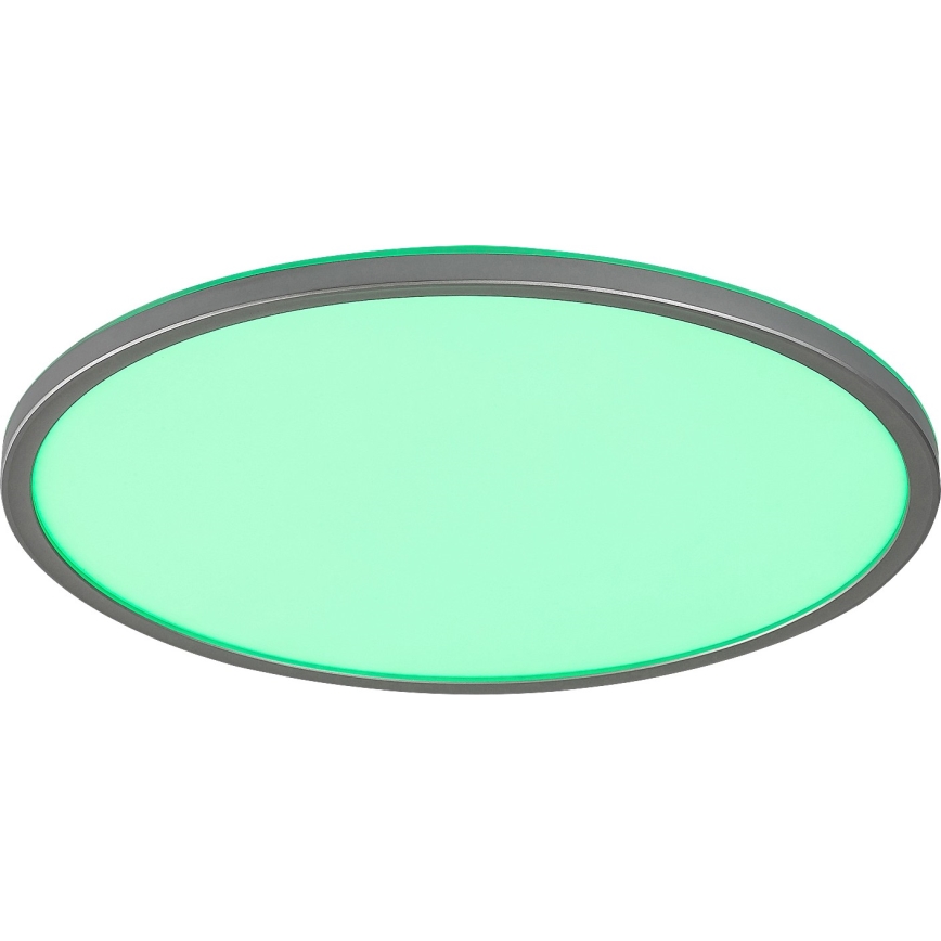 Rabalux - LED RGB Ρυθμιζόμενο φωτιστικό οροφής LED/22W/230V Wi-Fi Tuya + τηλεχειριστήριο διάμ. 41,5 εκ.