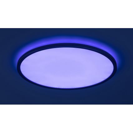 Rabalux - LED RGB Ρυθμιζόμενο φωτιστικό οροφής LED/22W/230V Wi-Fi Tuya + τηλεχειριστήριο