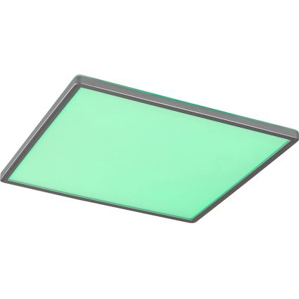 Rabalux - LED RGB ρυθμιζόμενο φωτιστικό οροφής LED/22W/230V Wi-Fi Tuya + τηλεχειριστήριο 42x42 cm