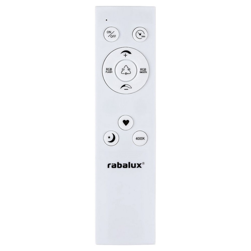 Rabalux - LED RGB dimmable φωτιστικό οροφής LED/22W/230V Wi-Fi Tuya + τηλεχειριστήριο