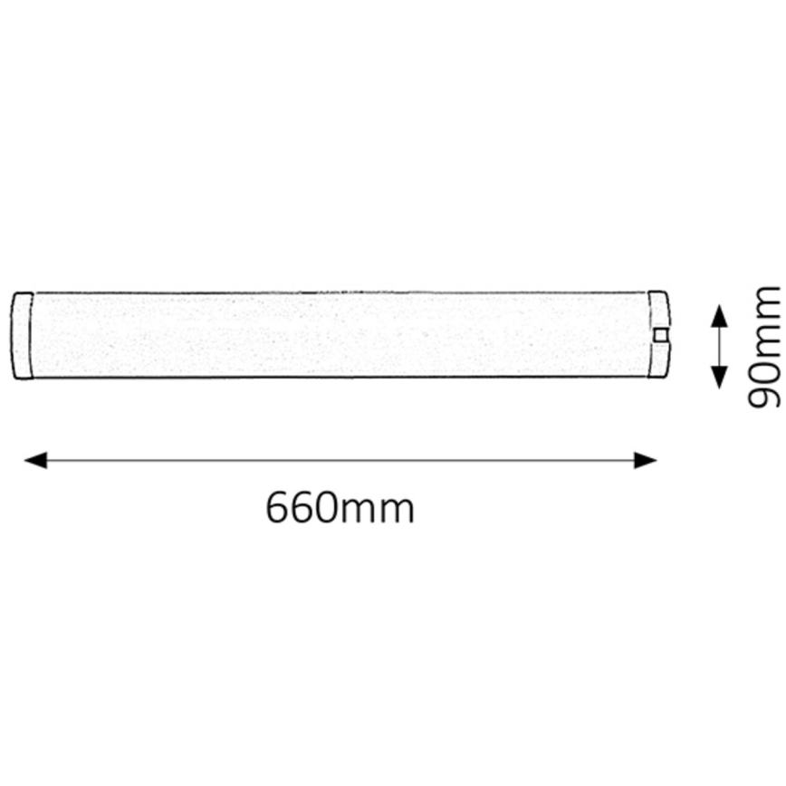 Rabalux - LED Φωτιστικό πάγκου 1xG13/18W/230V 66 cm