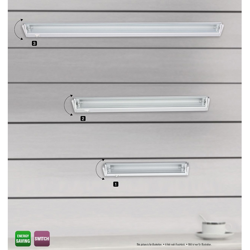 Rabalux - Φως για κάτω από το ντουλάπι G5/8W/230V