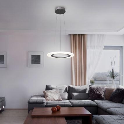 Rabalux 2428 - Πολύφωτο LED ADRIENNE LED/20W/230V ασήμι