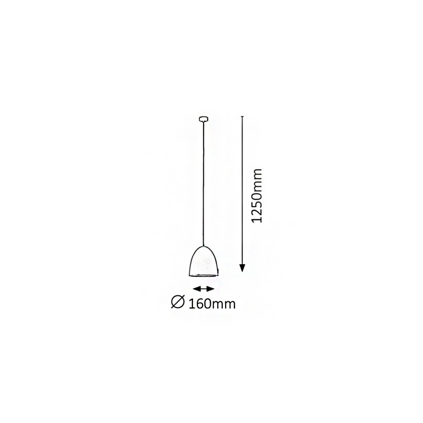 Rabalux 2589 - Πολύφωτο OLIVIA 1xE27/60W/230V