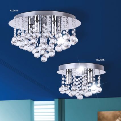 Rabalux 2615 - Φως οροφής CORINNA 3xE14/40W/230V