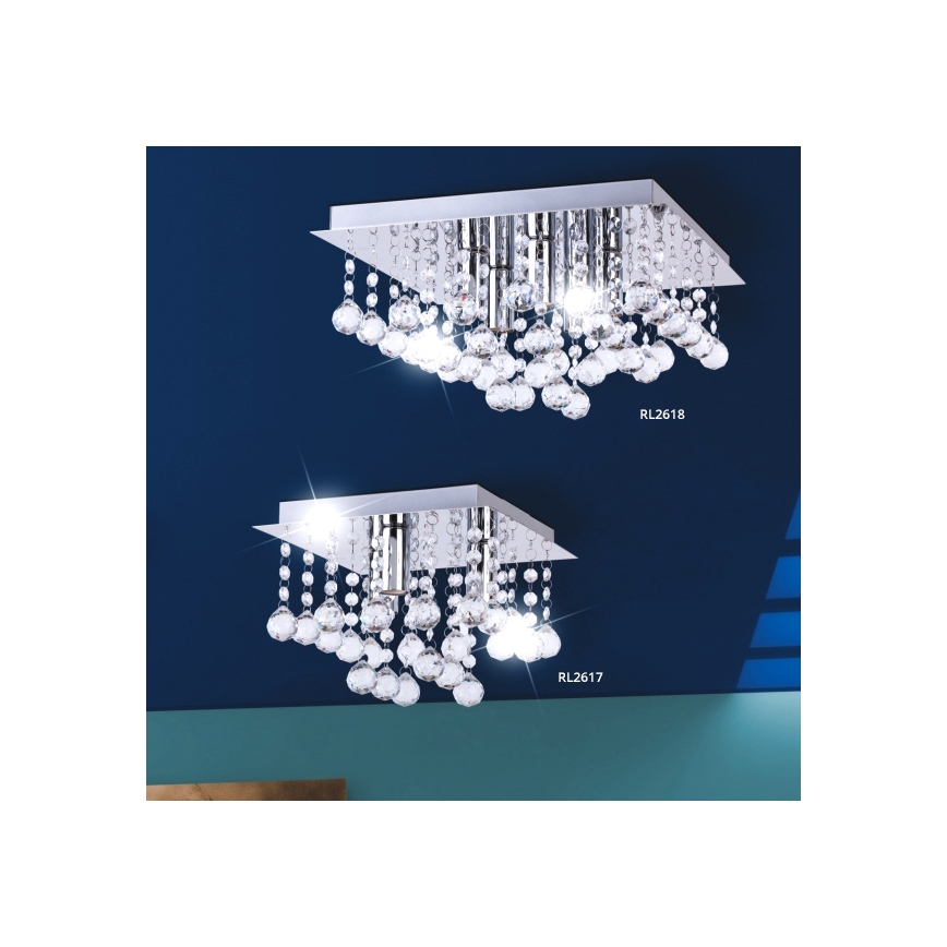 Rabalux 2618 - Φως οροφής CORINNA 5xE14/40W/230V