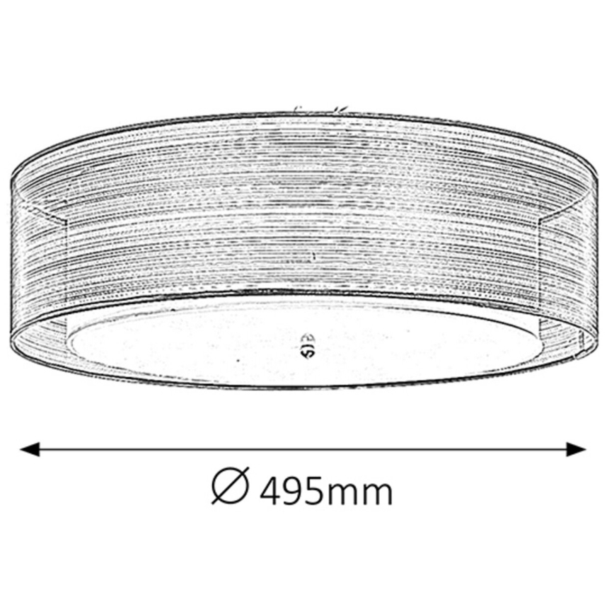 Rabalux - Φωτιστικό οροφής 3xE14/25W/230V διάμετρος 49,5 cm