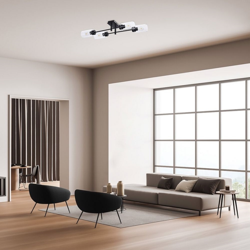Rabalux - Επιτοίχιο φωτιστικό 4xE27/40W/230V