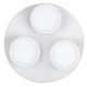 Rabalux - Φως οροφής LED 3xLED/6W/230V λευκό