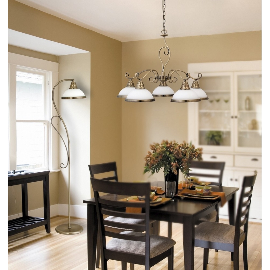 Rabalux 2755 - Πολύφωτο ELISETT 5xE27/60W/230V