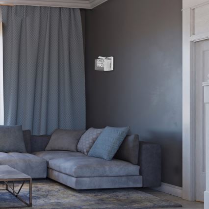 Rabalux - Κρυστάλλινο φωτιστικό τοίχου 1xG9/40W/230V