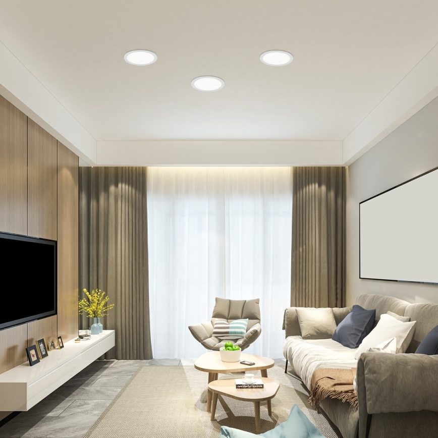 Rabalux - Χωνευτό φωτιστικό LED LED/5W/230V δ. 9,5 cm