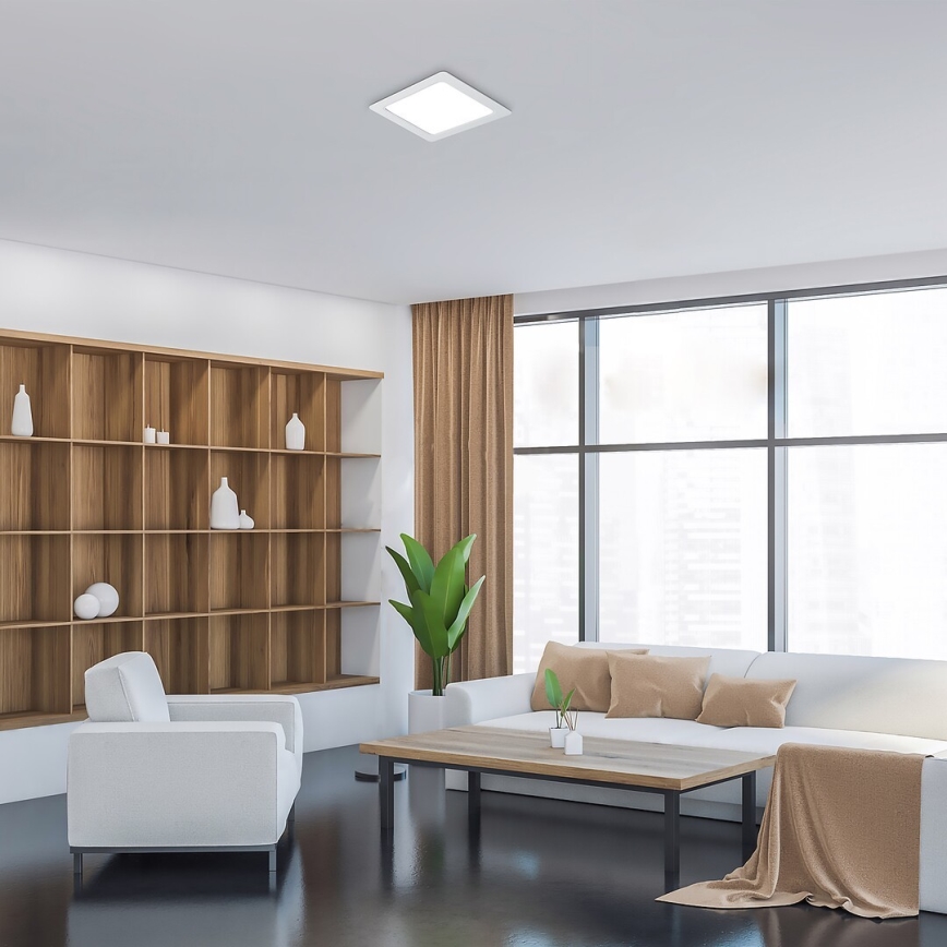 Rabalux - Χωνευτό Φωτιστικό LED LED/24W/230V 22x22 cm