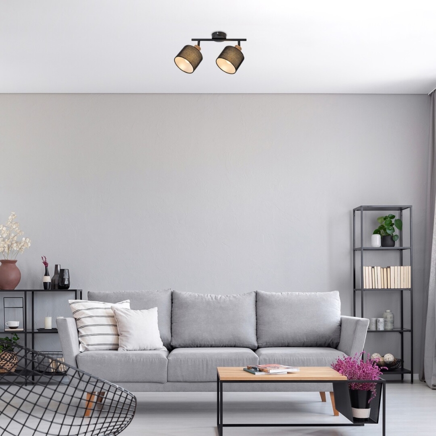 Rabalux - Φωτιστικό σποτ 2xE14/40W/230V